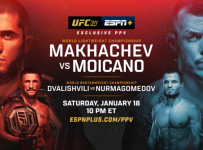 UFC 311 Makhachev vs. Moicano PPV Pay Per View 1/18/25 January 18th 2025