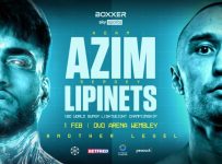 Azim vs Lipinets 2/1/25 1st February 2025