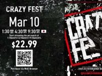 NJPW CRAZY FEST PPV 3/10/25 – 10th March 2025